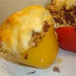 South-of-the-Border Stuffed Peppers