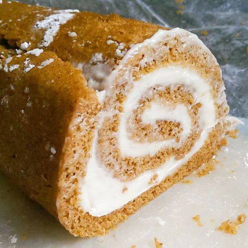 Walnut Pumpkin Roll