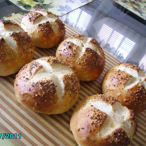 Soft Onion Sandwich Rolls