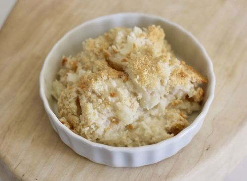 Baked Cauliflower and Cheese