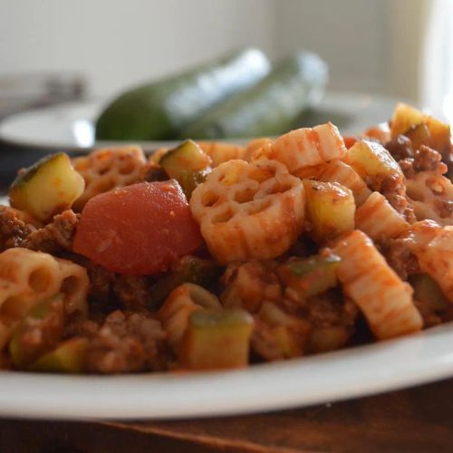 Debbie's Zucchini Skillet Dinner