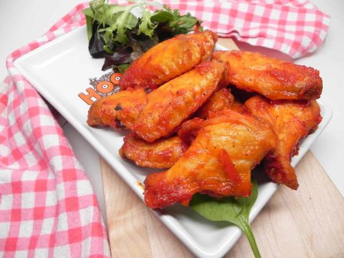 Baked Lemon-Pepper-Harissa Wings