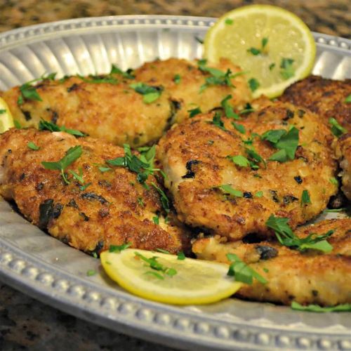 Mediterranean Crusted Chicken