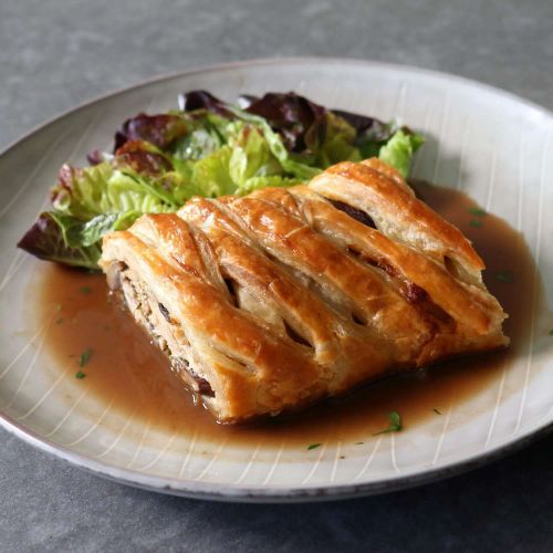 Chicken Mushroom Strudel