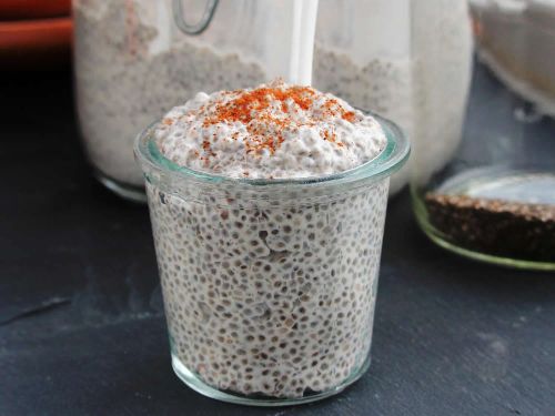 Chia Coconut Pudding with Coconut Milk