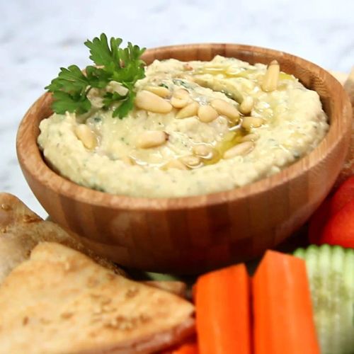 Garlic And Herb Hummus