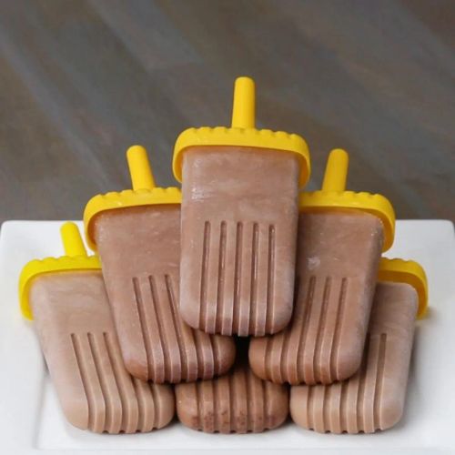 Chocolate Coconut Popsicles