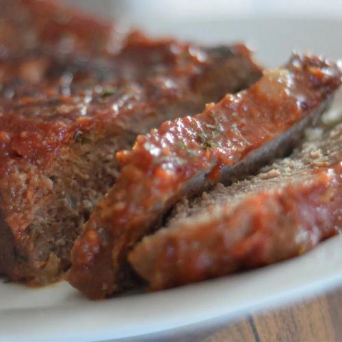 Healthier Brown Sugar Meatloaf