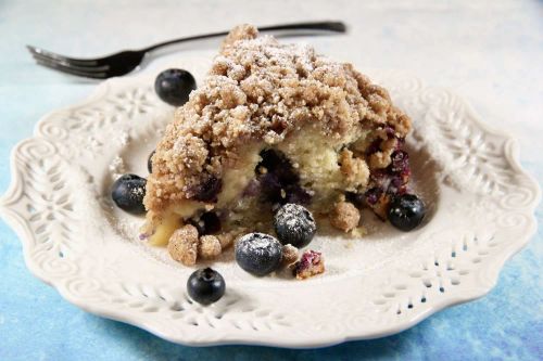 Blueberry Breakfast Crumb Cake