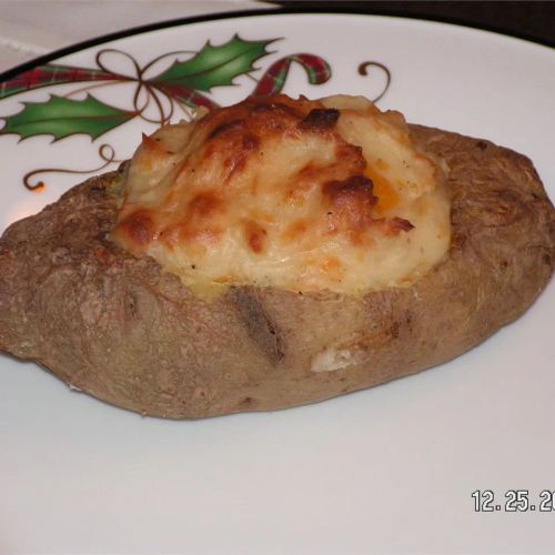 Twice Baked Cheesy Potatoes