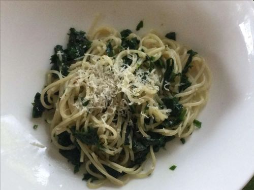 Spaghetti with Ramps