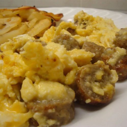 Sausage, Egg, and Cheese Scramble