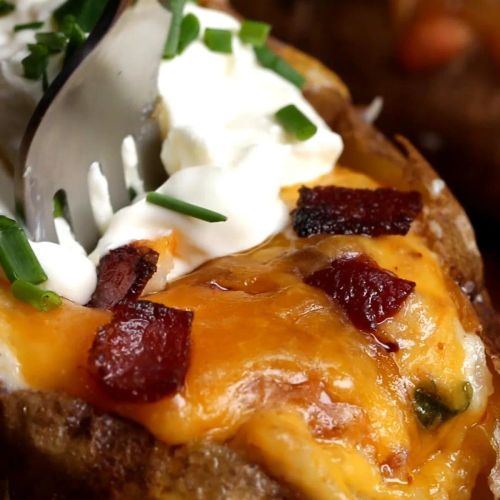 Bacon Cheddar Baked Potato