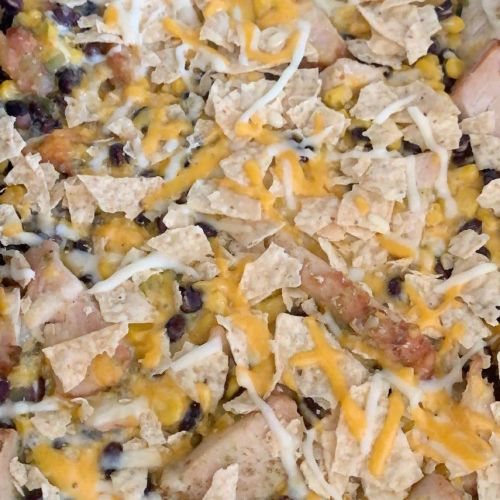 Chicken-Black Bean Casserole