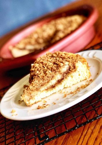 Cinnamon Streusel Coffee Cake