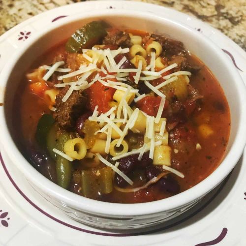 Instant Pot Hearty Minestrone Soup