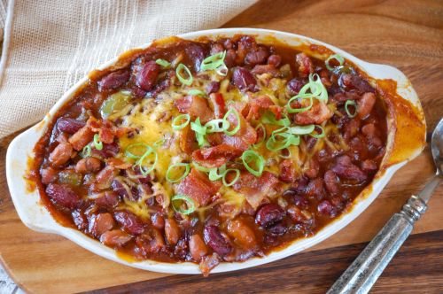 Loaded Baked Beans