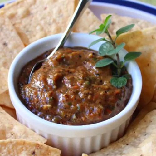 Fire-Roasted Cherry Tomato Salsa