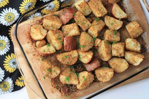 Dukkah Roasted Potatoes