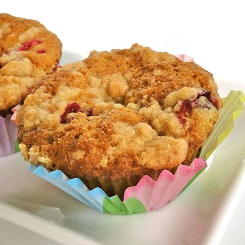 Farm Fresh Zucchini Cranberry Nut Muffins