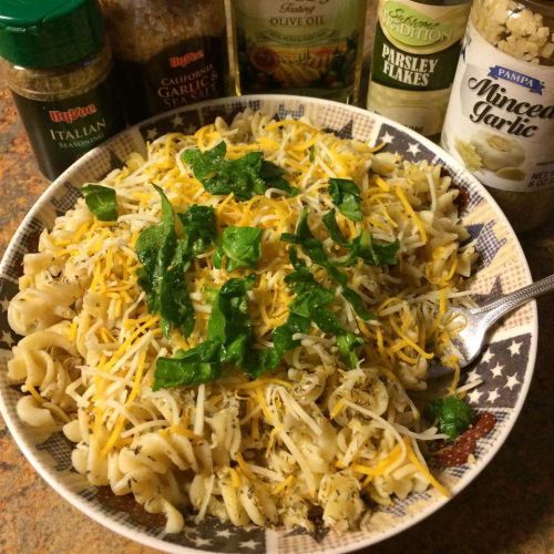 Spinach and Tomato Rotini