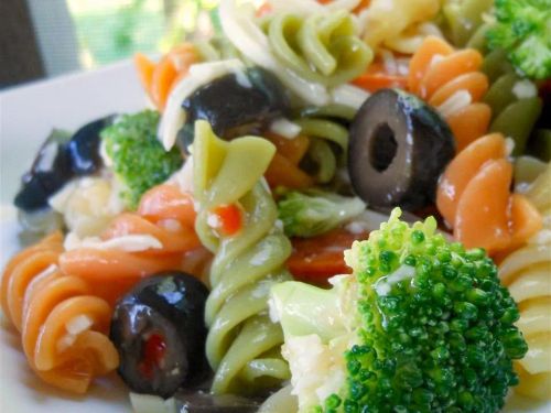 Rainbow Pasta Salad