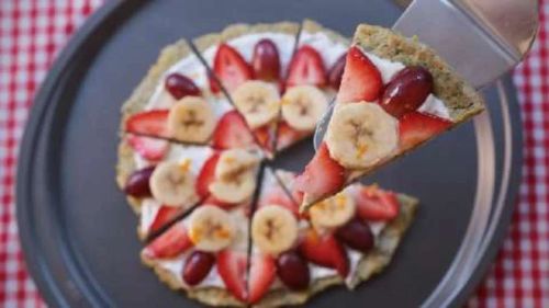 Zucchini Bread Breakfast Pizza