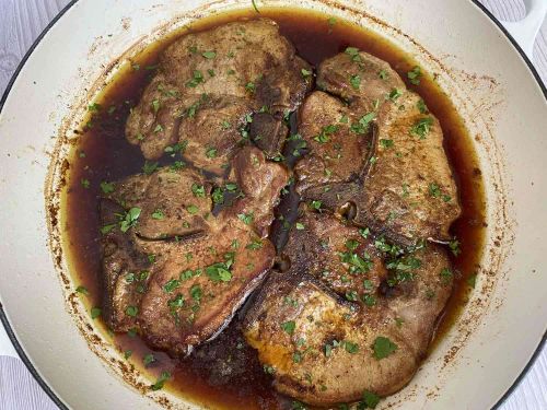 Simmered Stovetop Pork Chops