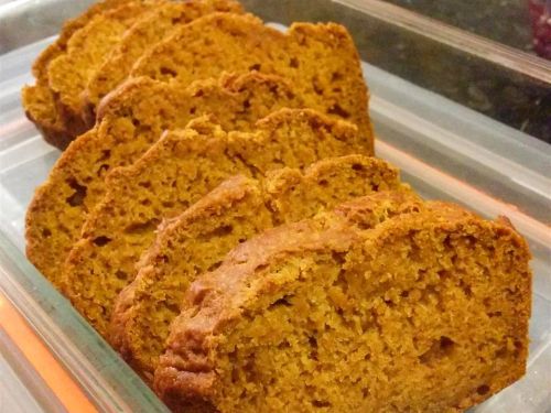 Baked Pumpkin Bread