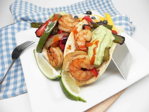 Easy Grilled Shrimp Fajitas