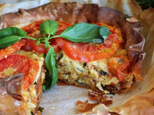 Amish Tomato Pie