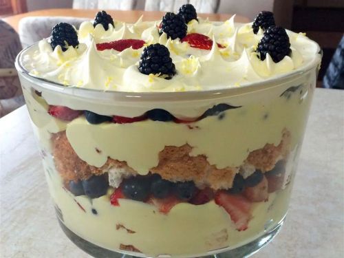 Outrageous Lemon Berry Trifle