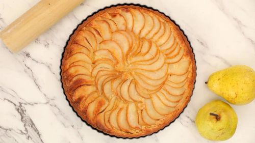 Rustic Pear Tart