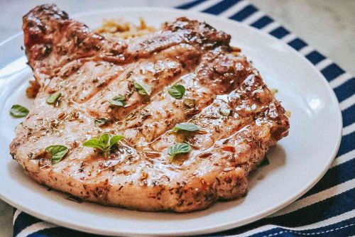 Mediterranean Grilled Pork Chops