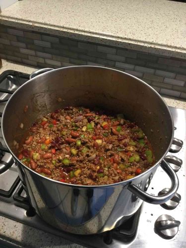 Sweet and Spicy Ground Beef Chili