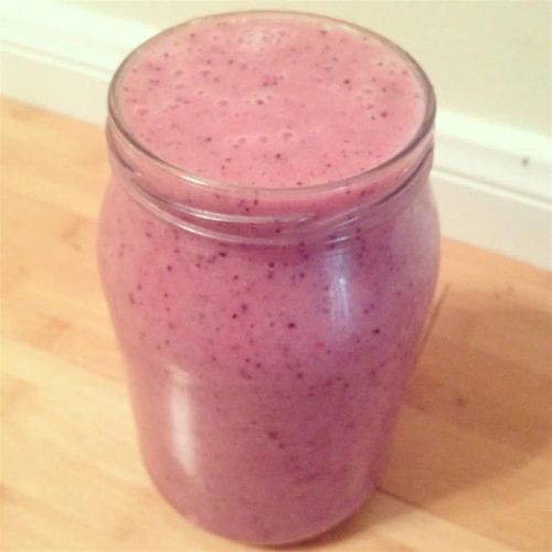 Purple Monstrosity Fruit Smoothie