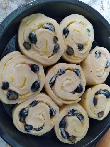 Blueberry-Orange Rolls