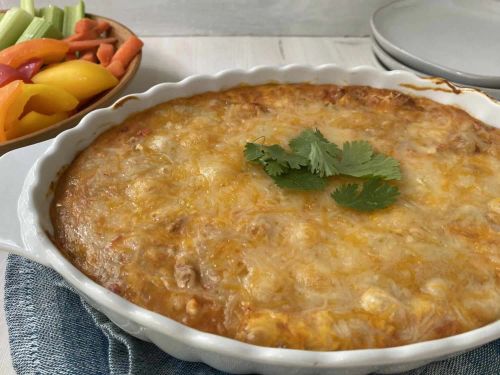 Mexican Ground Turkey Dip