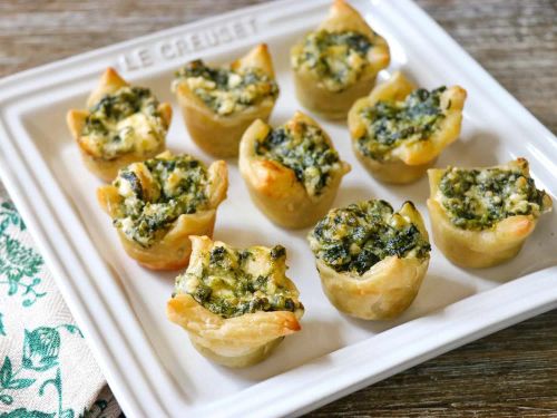 Feta-Spinach Puff Pastry Bites