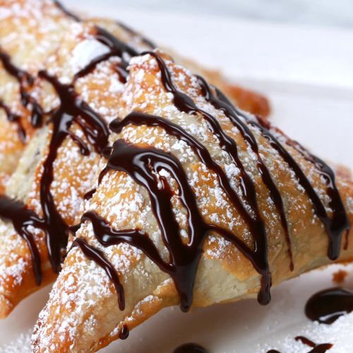 Easy Nutella Cream Cheese Turnovers