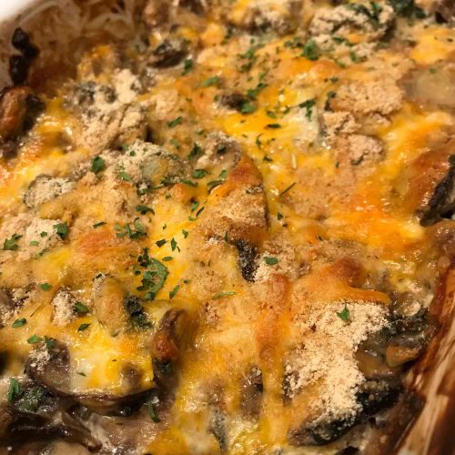 Easy Russian Mushroom Bake