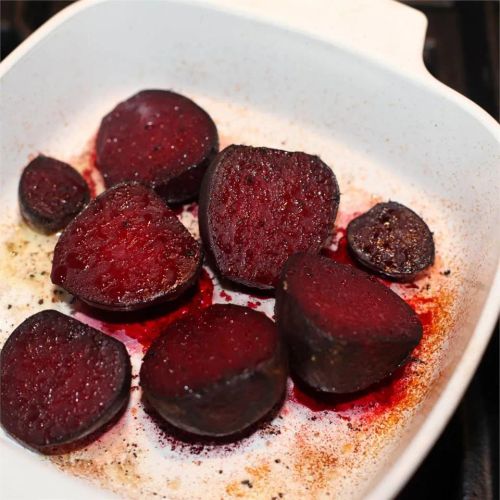 Garlicky Oven-Roasted Beets