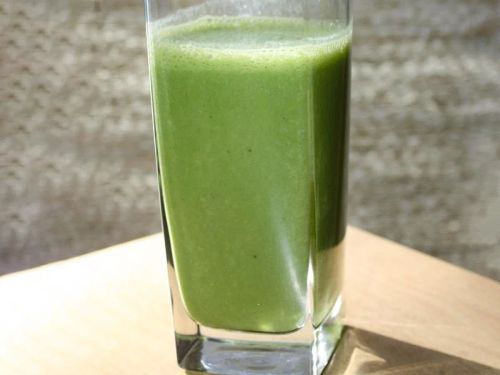 Breakfast Banana Green Smoothie