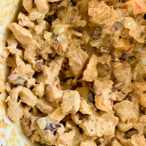 Fruited Curry Chicken Salad