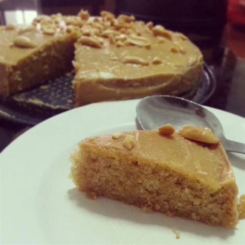 Peanut Butter Cake from a Mix