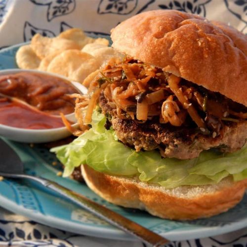 Thai-Style Turkey Burgers