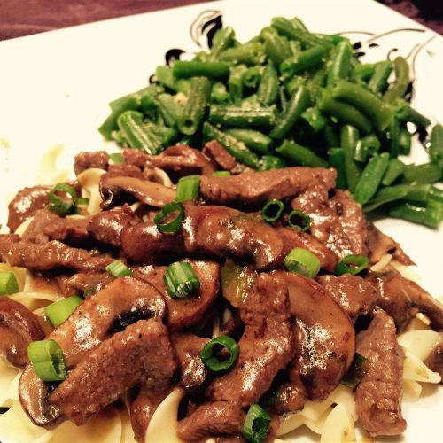 Healthier Beef Stroganoff III