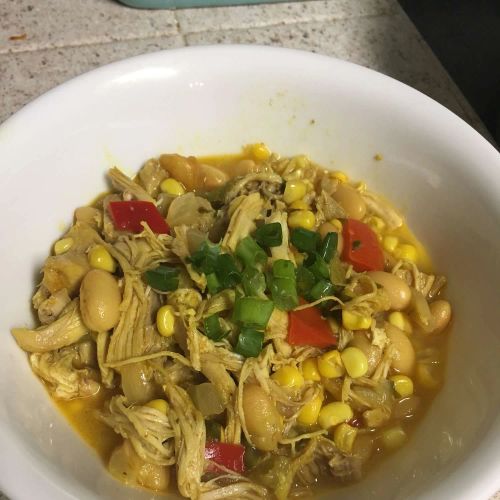 Spicy White Chili with Chicken