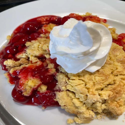 Cherry-Almond Dump Cake