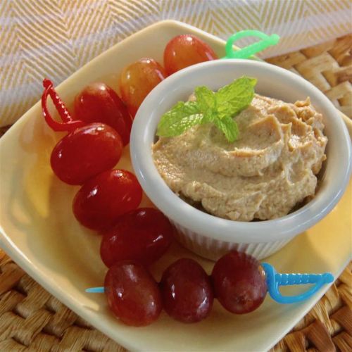 Spiced Peanut Butter Yogurt Dip